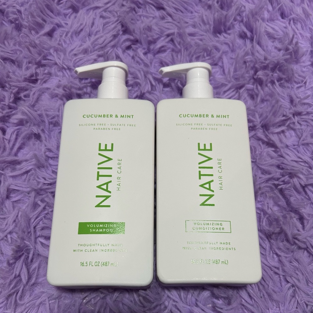 Native Cucumber & Mint Hair Care Duo